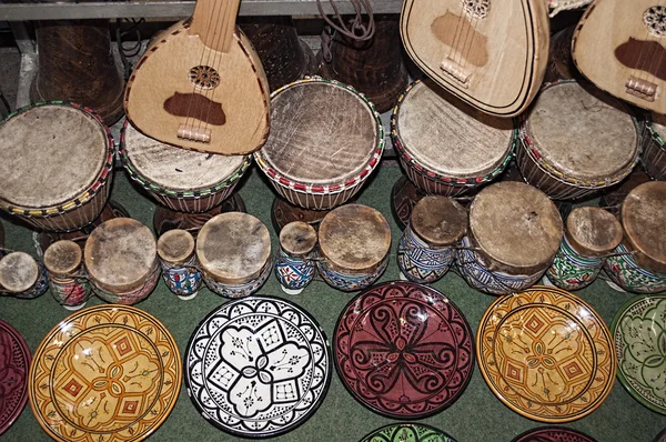 Loja de lembranças em Marrocos — Fotografia de Stock