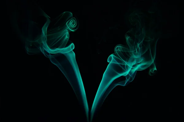 Fumo colorato con sfondo chiaro — Foto Stock