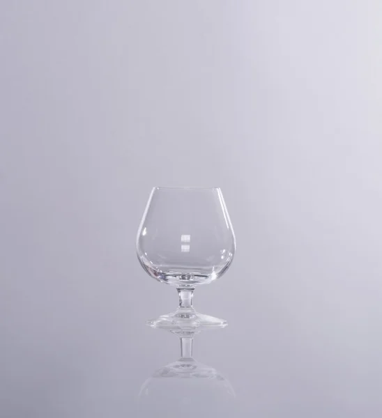 Empty cognac glass — Stock Photo, Image