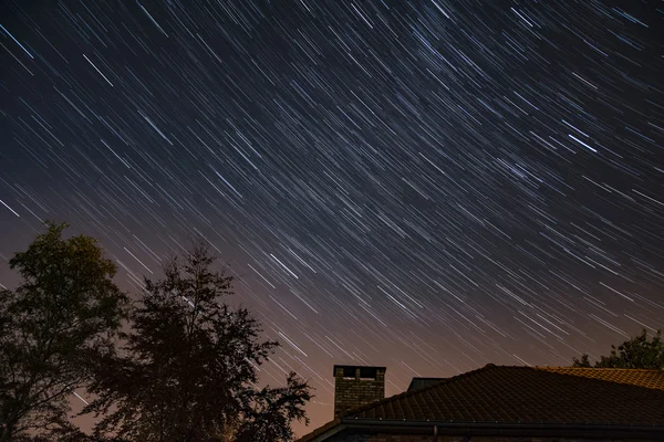 Trilha de estrela de diamante — Fotografia de Stock