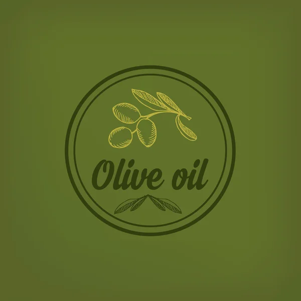 Olive oil, design concept. — Stock Vector