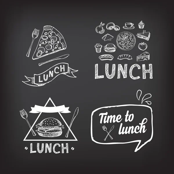 Lunch menu Vector Art Stock Images | Depositphotos