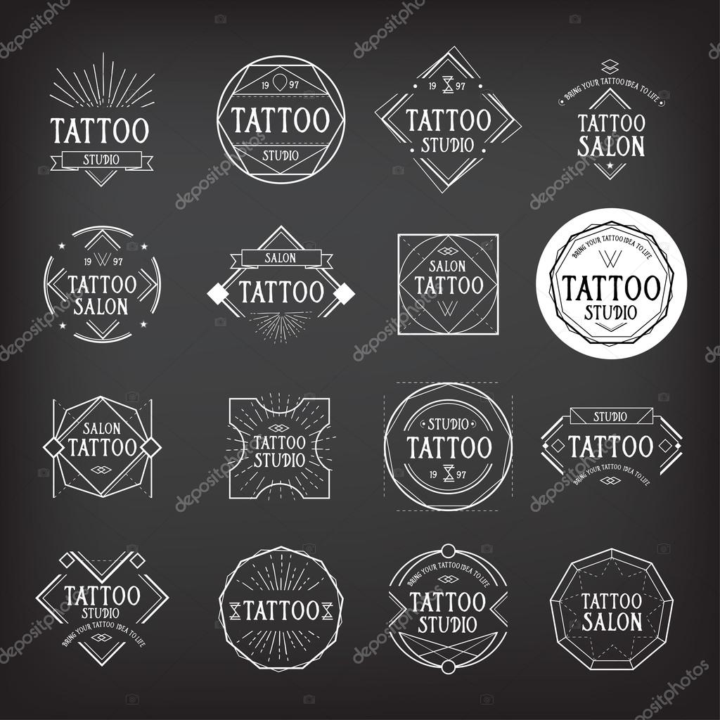 Tattoo studio logo design