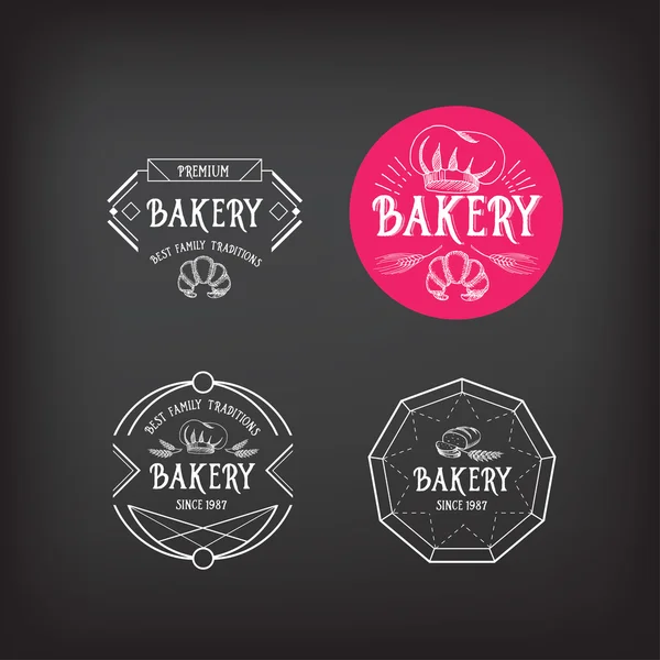 Icône de boulangerie design — Image vectorielle