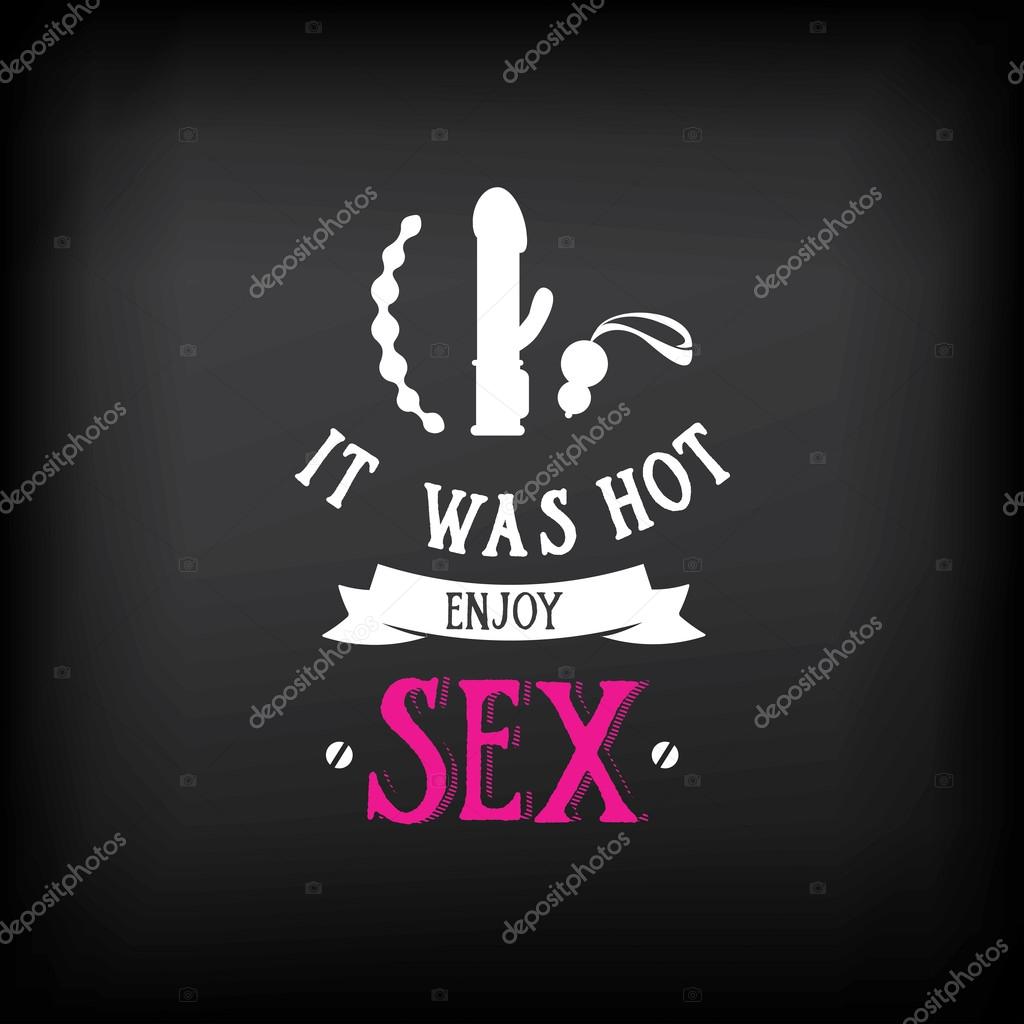 Sex shop logo and badge design. Vector illustration