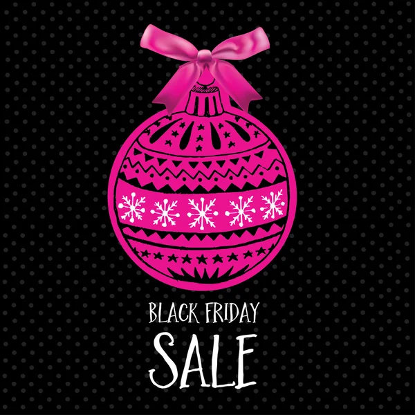 Black friday poster and background. — Stock Vector