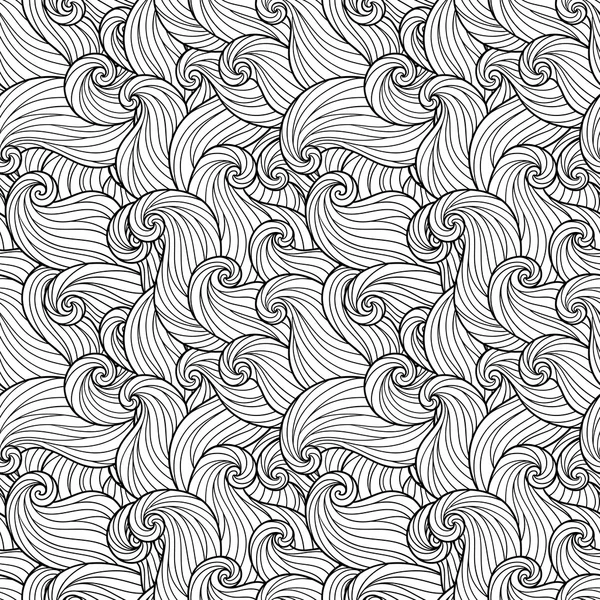 Seamless Pattern for coloring book.