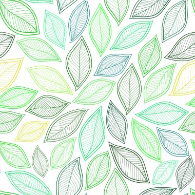 Dikişsiz soyut çizilmiş desen