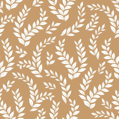 Dal ile Dikişsiz vintage desen