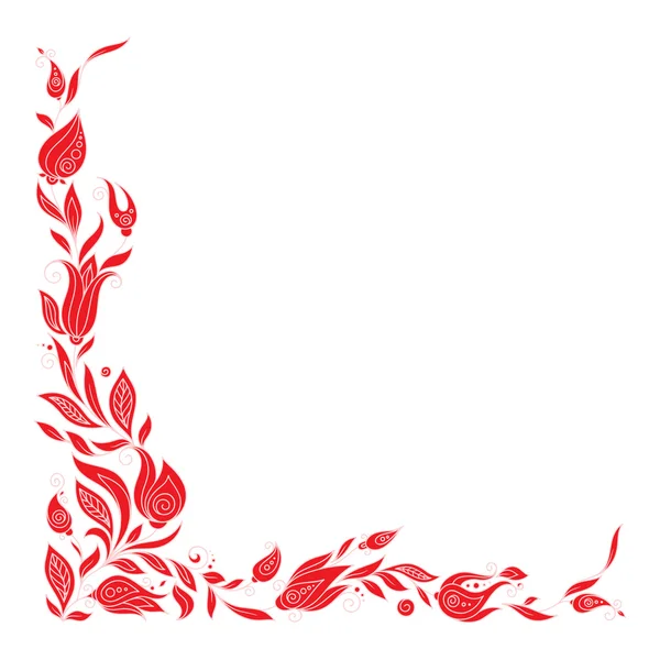 Eléments de cadre de salutation pour la conception. Illustration lumineuse, peut être utilisé comme carte de voeux, invitations pour mariage, anniversaire, Saint-Valentin .Paisley Doodle Flowers Design . — Photo