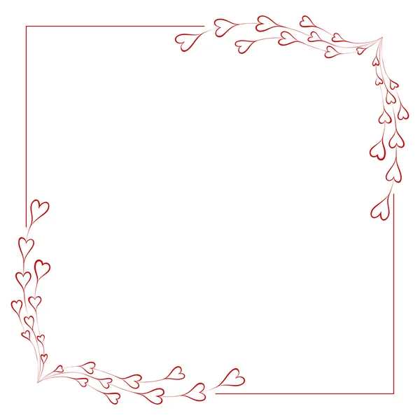 Frame for valentine's day. — Stock Photo, Image