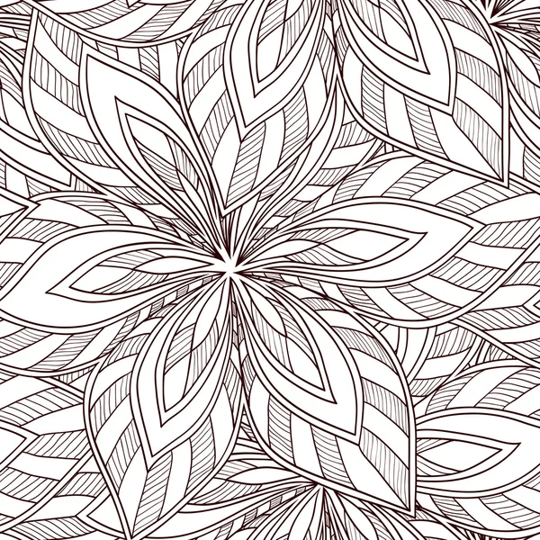 Leaves seamless pattern background.
