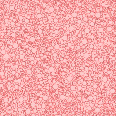 Daireyle noktasız polka deseni.