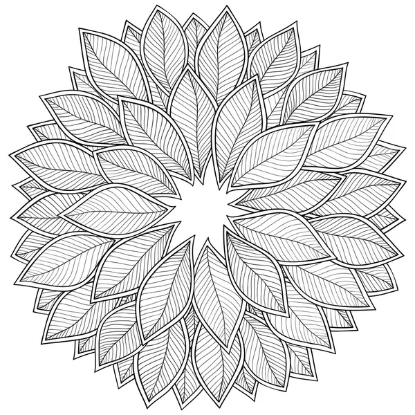 Pattern for coloring book. — Stock Photo, Image