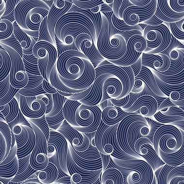 Doodle sorunsuz arka plan. El çizim doodle.  