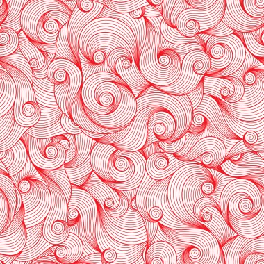 Doodle sorunsuz arka plan. El çizim doodle. 