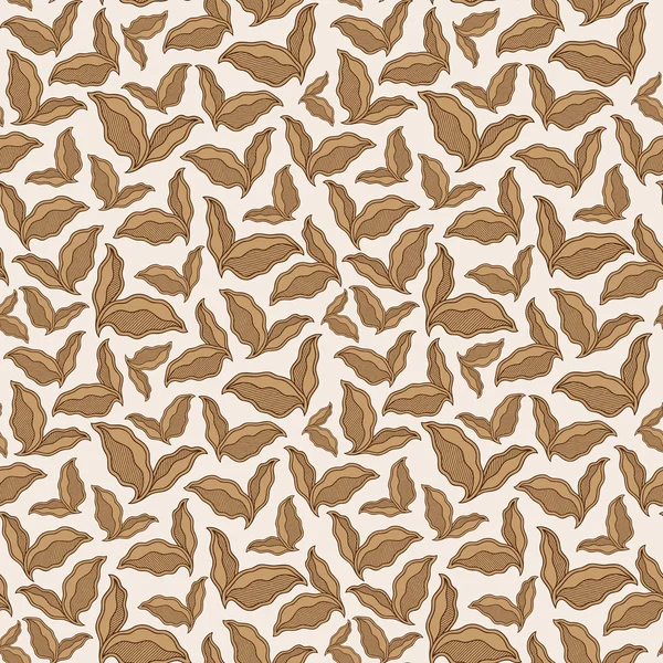 Leaves seamless pattern background. — Stock Photo, Image