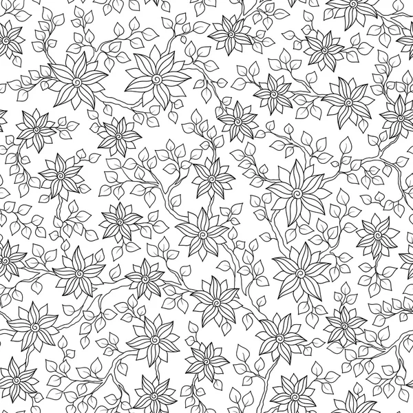 Boyama kitabı için seamless modeli. 