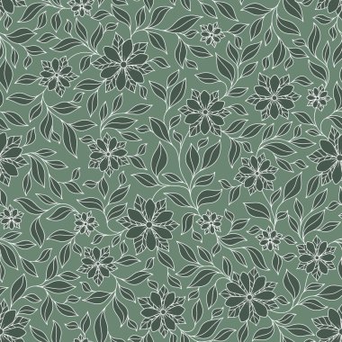 çiçek ile sorunsuz bir doku. sonsuz çiçek desenli. 