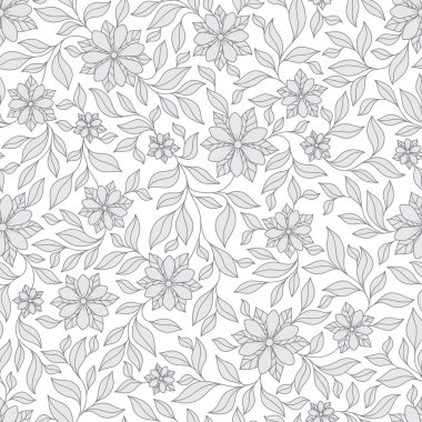 Kına Mehndi karalamalar Vintage Seamless Modeli