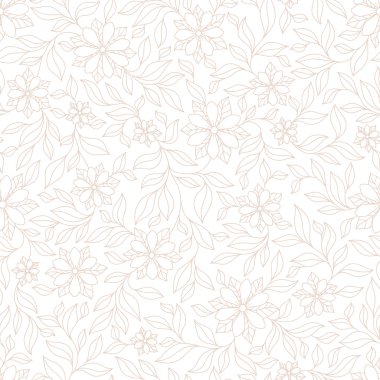 Kına Mehndi Dövme Doodles Dikişsiz Desen- Paisley Çiçekler Il