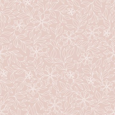 Kına Mehndi Dövme Doodles Dikişsiz Desen- Paisley Çiçekler Il