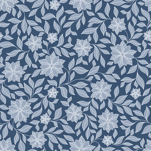 Motif floral vectoriel sans couture avec des plantes fantastiques colorées et — Image vectorielle