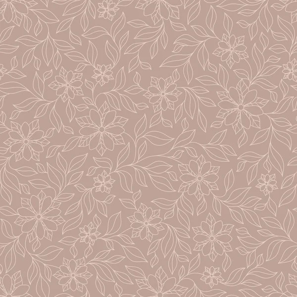 Kına Mehndi Dövme Doodles Dikişsiz Desen- Paisley Çiçekler Il