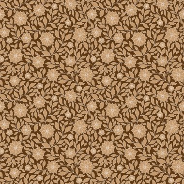 süslü çiçek sorunsuz doku, çiçekler sonsuz desen. 