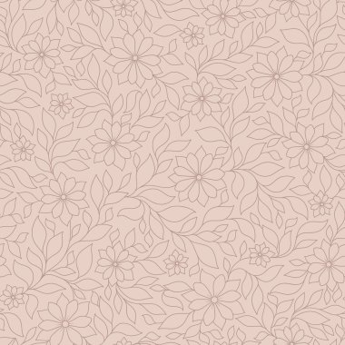 süslü çiçek sorunsuz doku, çiçekler sonsuz desen. 