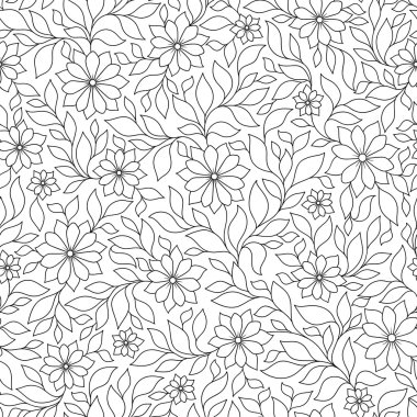 Boyama kitabı için desen.