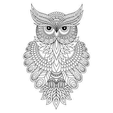 Dekoratif süs baykuş.