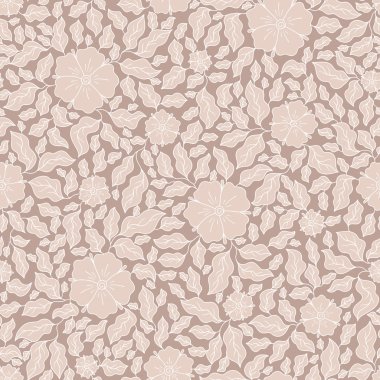 Sorunsuz vektör çiçek desenli renkli fantezi bitkiler ile ve 