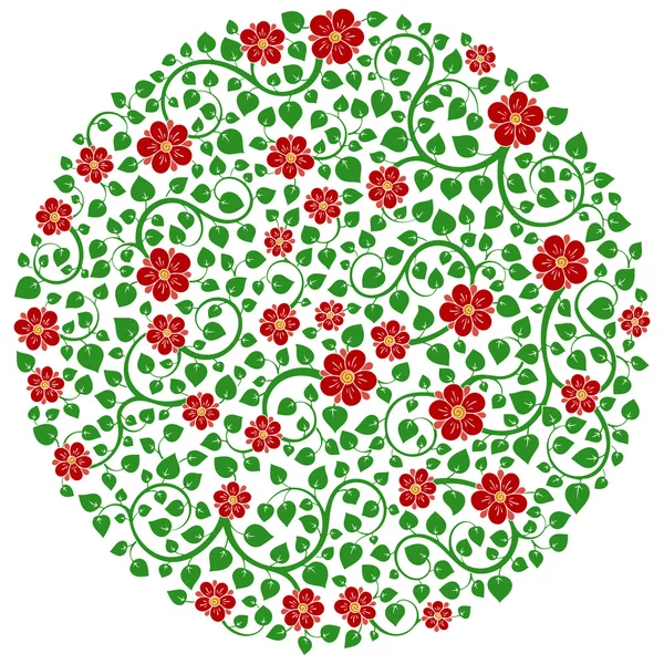 Векторная иллюстрация красивого цветочного букета — стоковый вектор