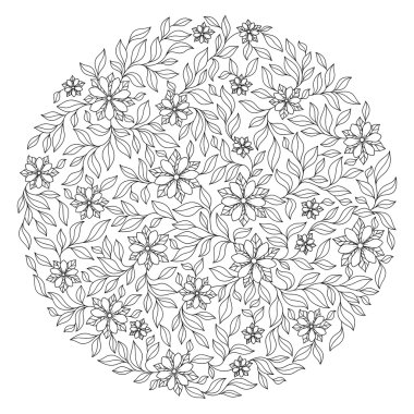 Yetişkin yaş ve üstü çocuklar için boyama kitabı.