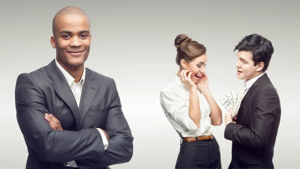 Young successful business people — Stock Photo, Image