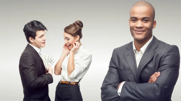 Young successful business people — Stock Photo, Image