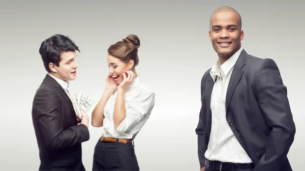 Young successful business people — Stock Photo, Image
