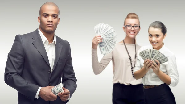 Team of young successful business people — Stock Photo, Image