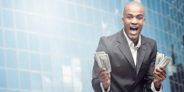 Successful young african businessman — Stock Photo, Image