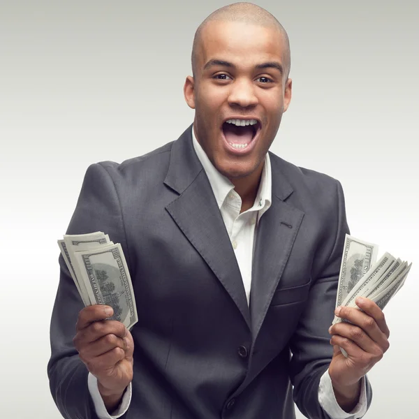 Successful young african businessman — Stock Photo, Image