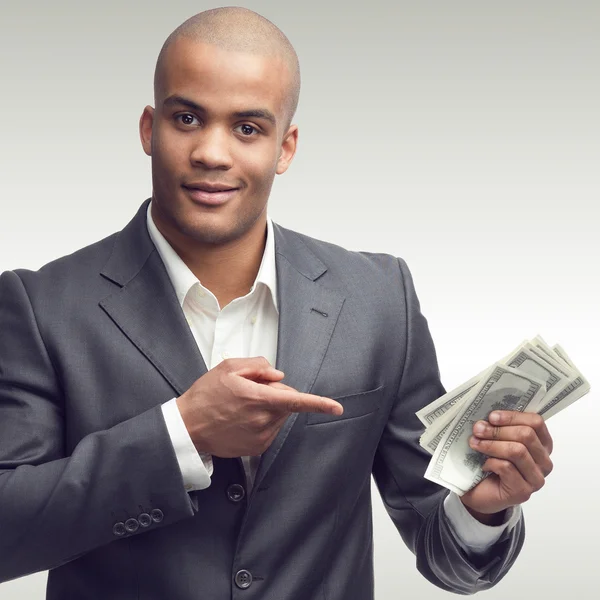 Successful young african businessman — Stock Photo, Image