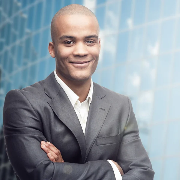 Successful young african businessman — Stock Photo, Image