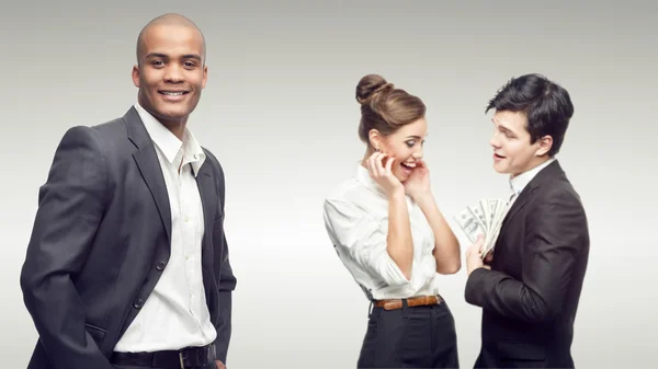 Young successful business people — Stock Photo, Image