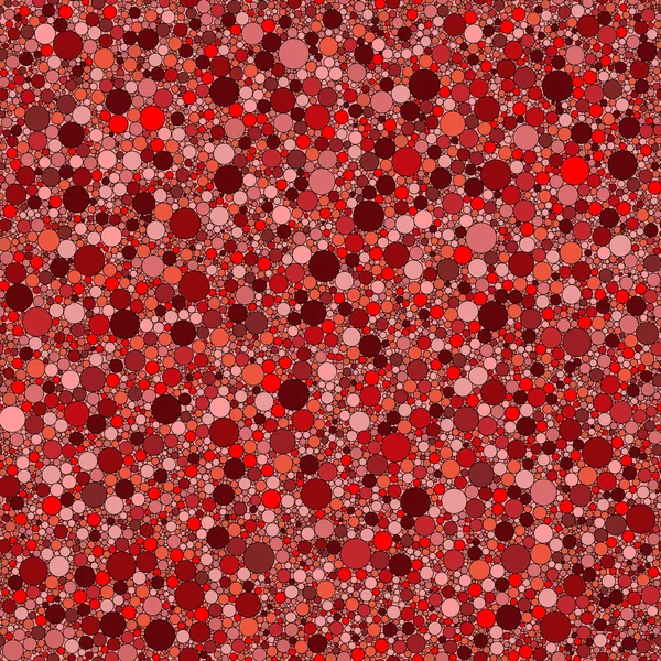Небольшие красные круги текстуры фона — стоковый вектор