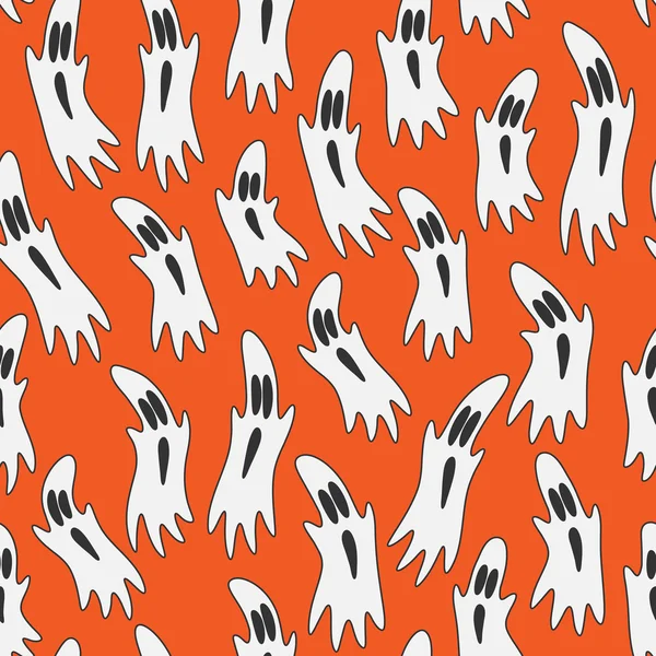 Fantasma engraçado de Halloween —  Vetores de Stock