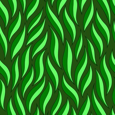 soyut iki ton yeşil yaprakları