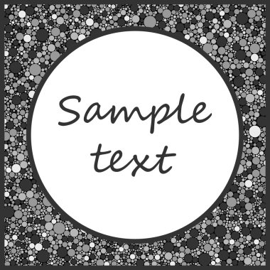 Polka dot tebrik kartı arka plan