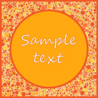 Polka dot tebrik kartı arka plan