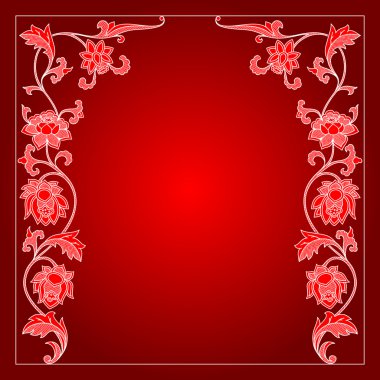 vektör vintage kenarlık çerçevesi